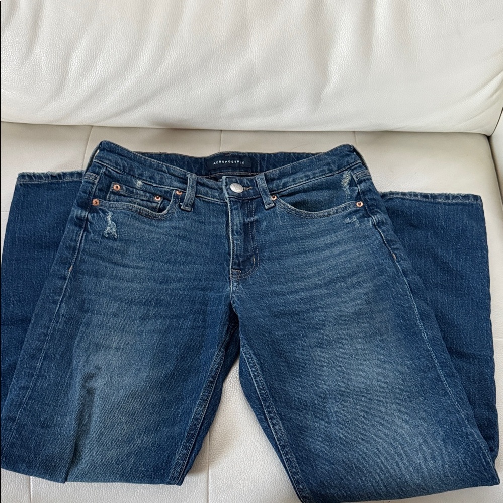 Aeropostale Indigo Straight Leg Jeans